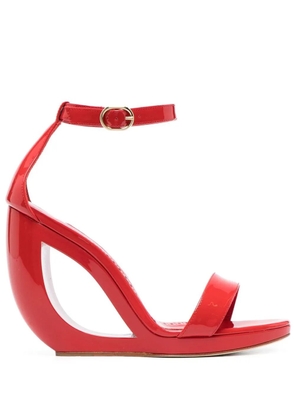 Manolo Blahnik Rocar 120m sandals - Red