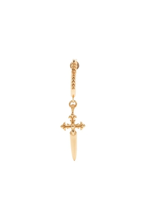 Emanuele Bicocchi dagger cross earring - Gold