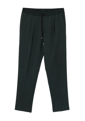Briglia 1949 wool tapered trousers - Green