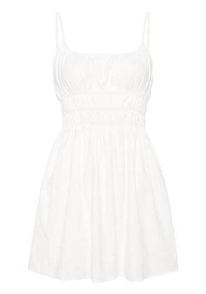 Reformation Kathleen spaghetti-straps mini dress - White