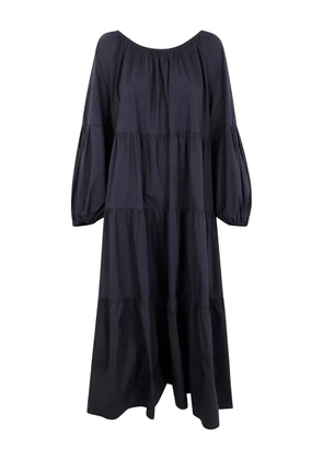 Liviana Conti poplin midi dress - Black