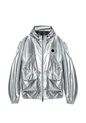 Moncler hooded pocket jacket - Silver