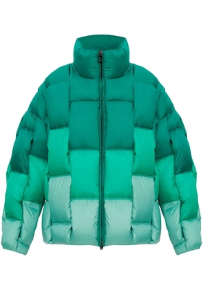 RAXXY embossed-logo padded jacket - Green