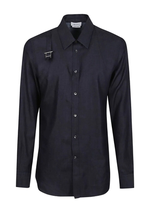 Alexander McQueen button-down shirt - Blue
