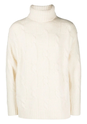 PT Torino roll-neck long-sleeved jumper - Neutrals