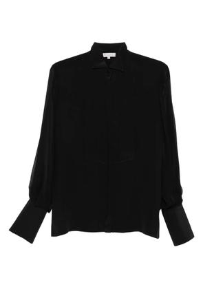 Antonelli pleated-panel shirt - Black