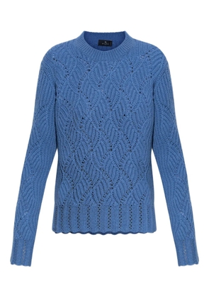 ETRO cashmere sweater - Blue