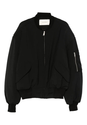 ENTIRE STUDIOS zip-fastening jacket - Black