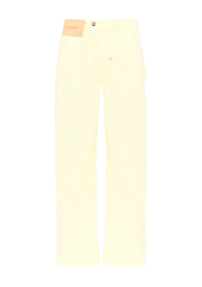 JW Anderson Twisted Workwear trousers - Yellow