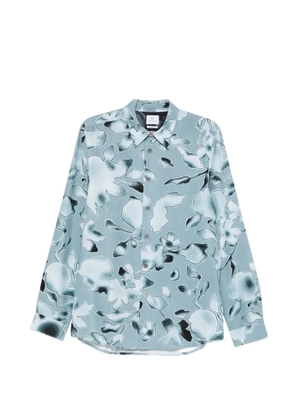 PS Paul Smith Good Fortune Floral regular-fit shirt - Blue