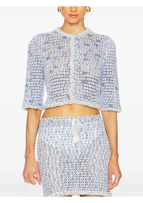 My Beachy Side Galia crochet cardigan - Blue