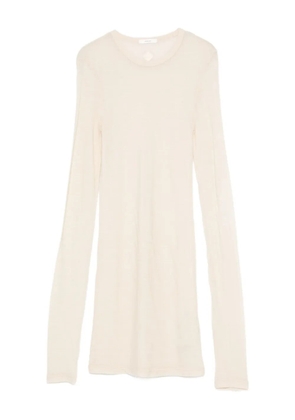 Haikure round-neck long-sleeve T-shirt - Neutrals