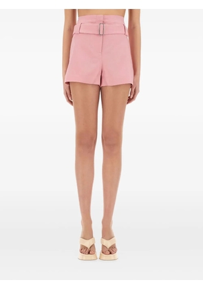 MSGM belted shorts - Pink