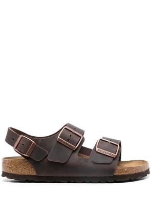 Birkenstock Milano buckled 35mm sandals - Brown