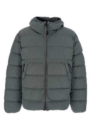 C.P. Company hooded quilted jacket - Grey