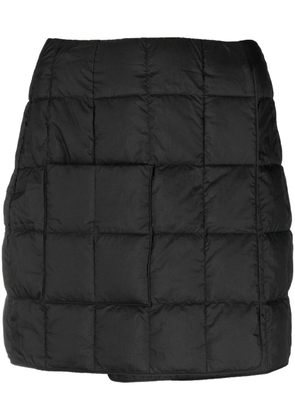 Ienki Ienki quilted mini skirt - Black