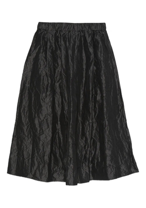 Antonelli Oreo textured midi skirt - Black