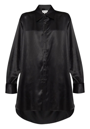 Maison Margiela four-stitch logo shirt - Black