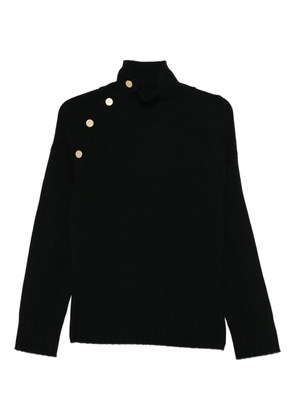 kujten Pinkette buttoned sweater - Black