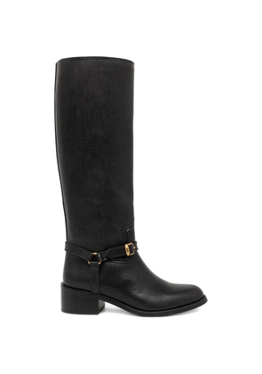 Polo Ralph Lauren buckle strap boots - Black
