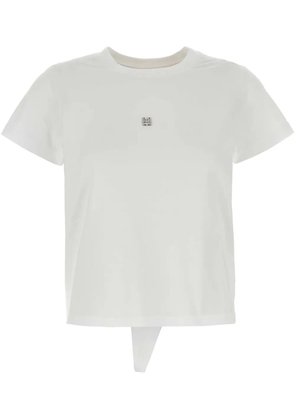 Givenchy back knot t-shirt - White