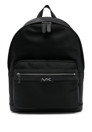 Michael Kors logo-plaque backpack - Black