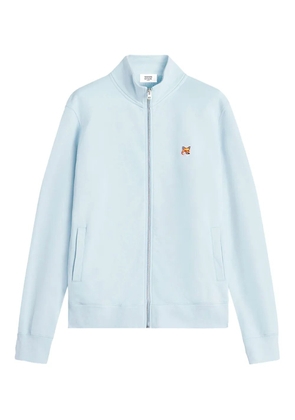 Maison Kitsuné Fox Head-appliqué sweatshirt - Blue