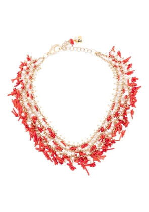 Rosantica embellished necklace - Gold