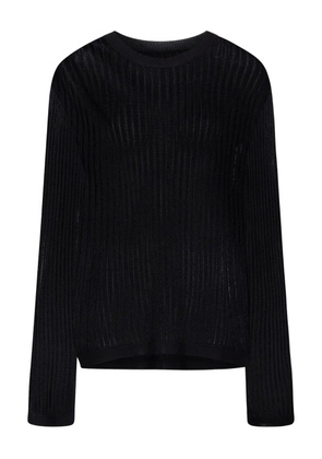 LouLou de Saison Hedora long-sleeve ribbed sweater - Black