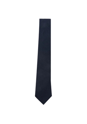 Canali textured tie - Blue