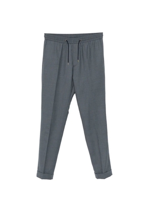 Paul Smith drawstring-fastening cuffed-hem trousers - Grey