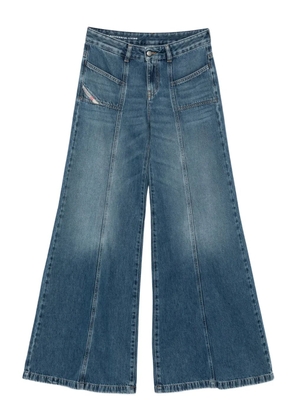 Diesel D-Akii panelled jeans - Blue