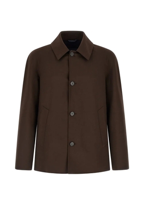 Herno buttoned shirt jacket - Brown