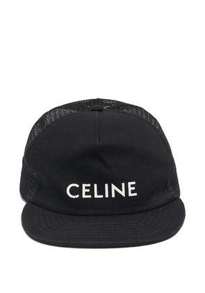 Celine Pre-Owned logo-detail baseball cap - Black