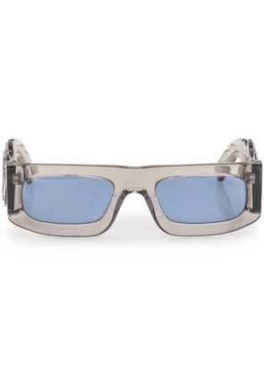 Evangelisti World rectangle-frame sunglasses - Grey