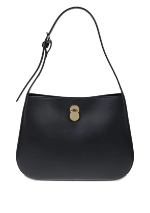 Fabiana Filippi curved leather shoulder bag - Black