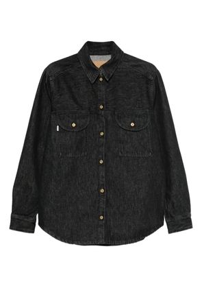 Blazé Milano buttoned pocket blouse - Black