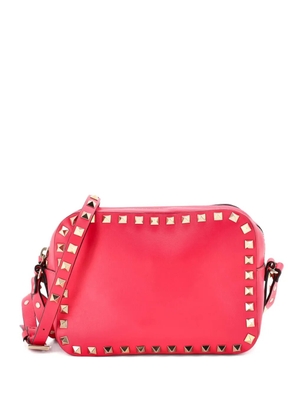 Valentino Garavani Pre-Owned Rockstud Camera Leather crossbody bag - Pink