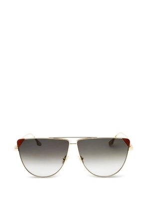 Victoria Beckham full-rim sunglasses - Gold