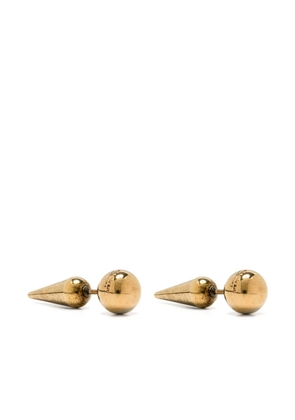 Jil Sander spike-stud earrings - Gold