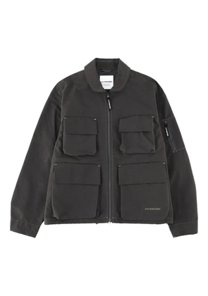 and Wander pocket zip jacket - Grey