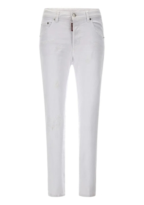 DSQUARED2 high-rise skinny jeans - White