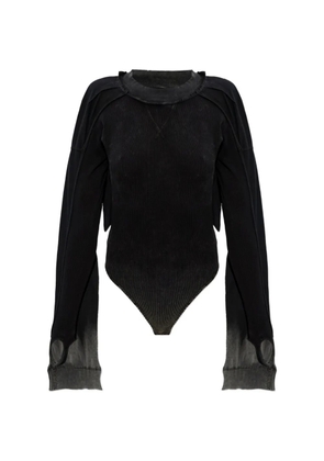 KNWLS long-sleeve body shirt - Black