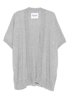 Gotha open-front cardigan - Grey