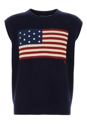 Polo Ralph Lauren wool-blend vest - Blue