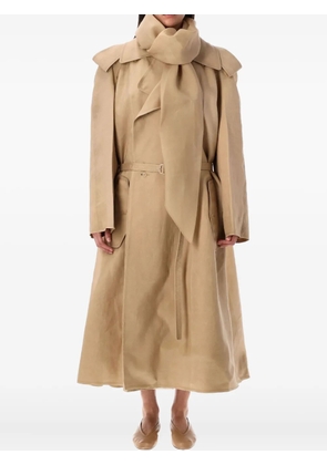 Carven scarf trench coat - Neutrals