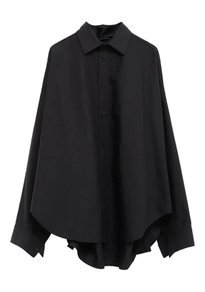 Balenciaga lace-up shirt - Black