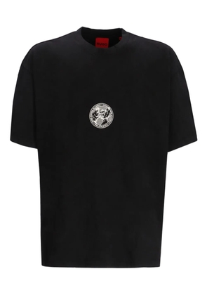 HUGO graphic-print T-shirt - Black