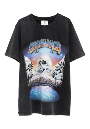 Casablanca printed T-shirt - Black