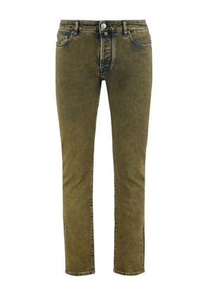 Moorer five-pocket jeans - Green